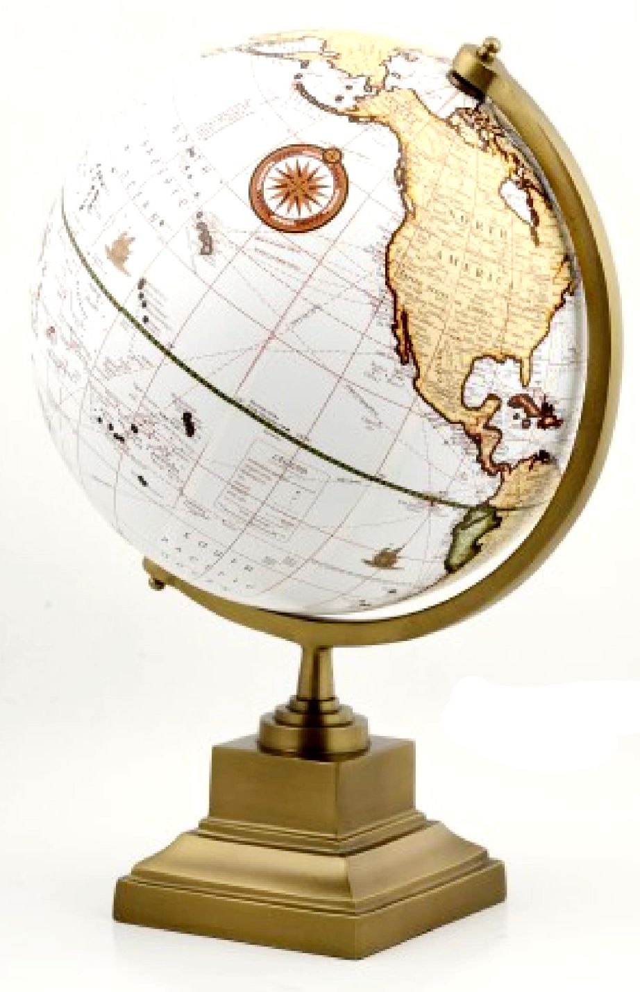 12 Inç Dekoratif Dünya - Dünya Siyasi Haritası Küre
