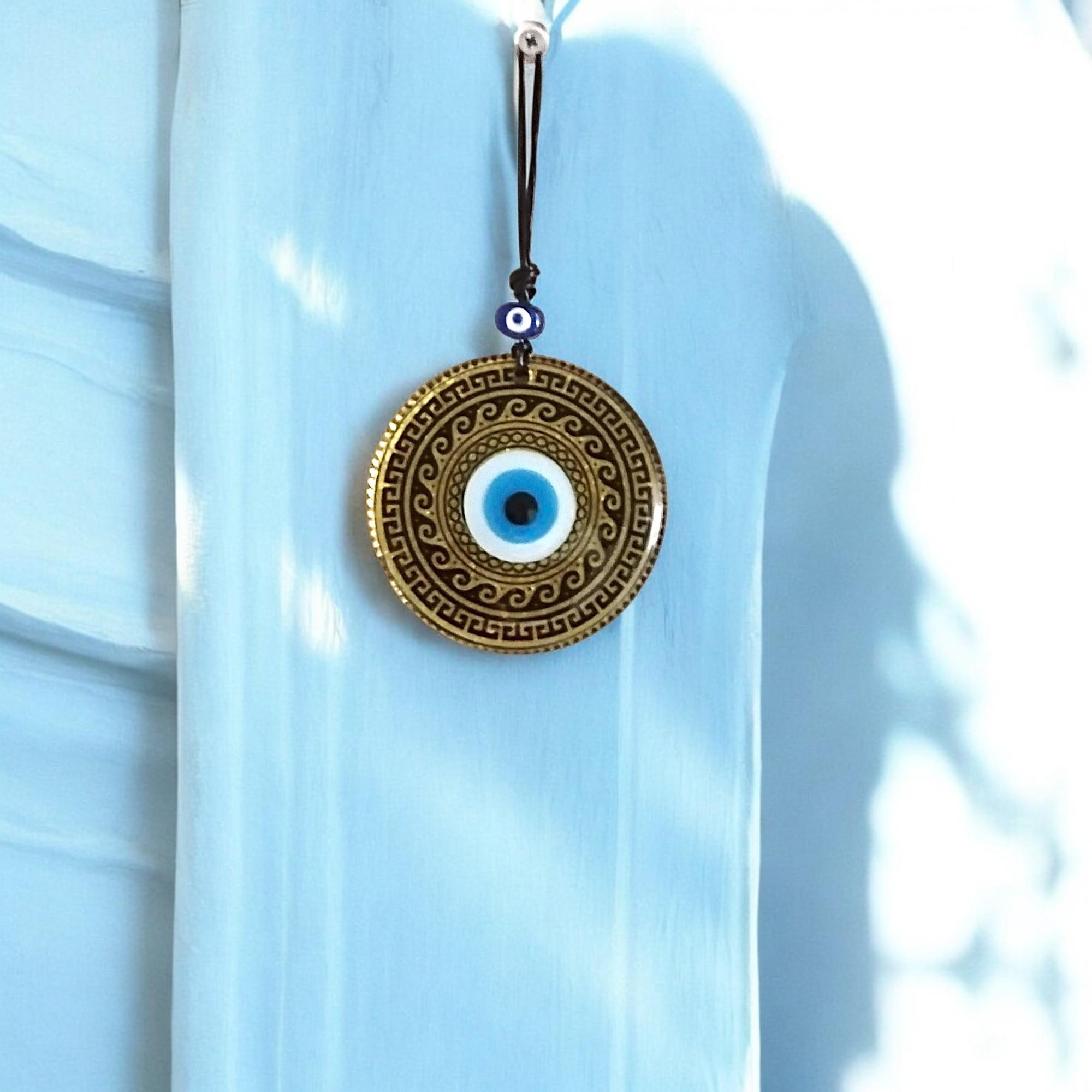 Altın Varaklı Nazar boncuklu Füzyon cam El İşçiliği 12 Cm Duvar Süsü Nazarlık Hediyelik Eşya Altın Varaklı Nazar boncuklu Füzyon cam El İşçiliği 12 Cm Duvar Süsü Nazarlık Hediyelik Eşya